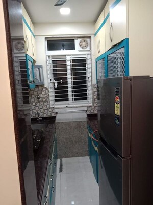 Kitchen in 1.5 BHK Apartment at Runwal Forests, Kanjurmarg West – for Rent