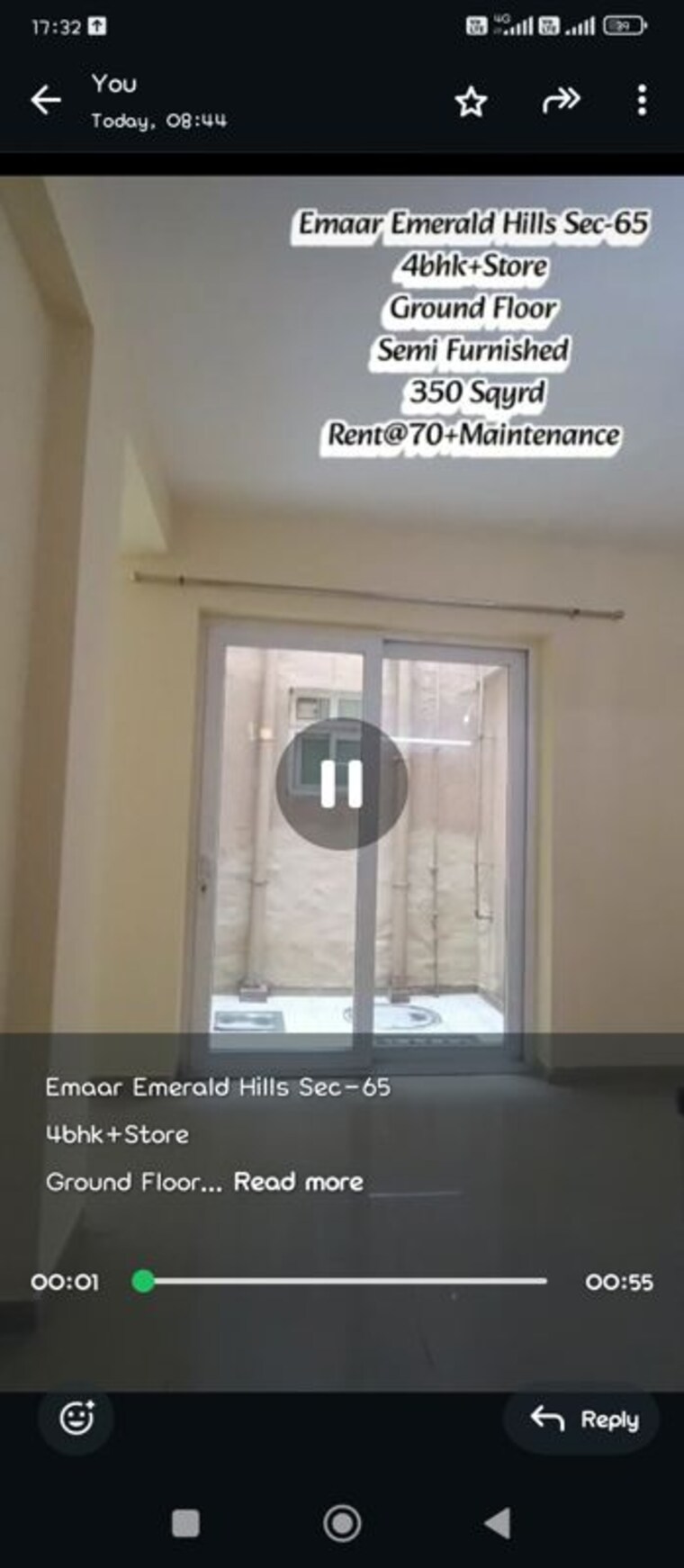 undefined, emaar-mgf-emerald-hills 4 Bedroom 350 Sq.Yd. Builder Floor In Sector 65 Gurgaon 10226633