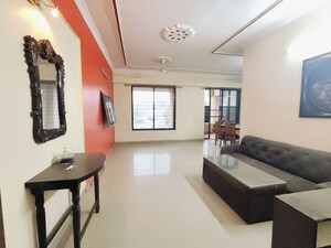 Living Room in 3 BHK Apartment at Kolte Patil Margosa Heights, Mohammadwadi – for Rent