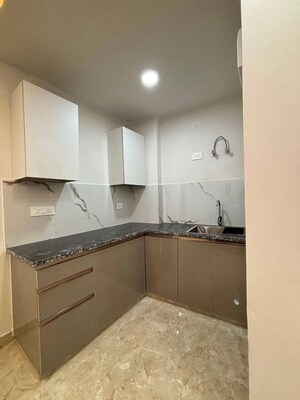 Kitchen in 2 BHK Builder Floor at Saket – for Rent