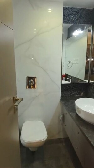 Bathroom in 3 BHK Apartment at Kukreja Golf Scappe, Chembur – for Rent