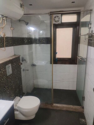 Bathroom in 3 BHK Builder Floor at Hauz Khas – for Rent