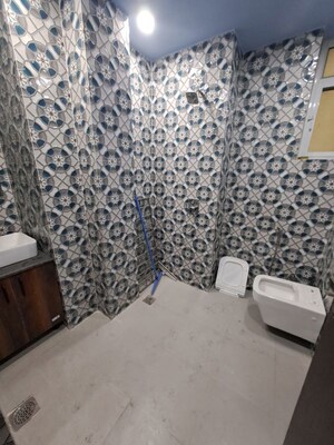 Bathroom in 3 BHK Apartment at Dwarka – for Rent