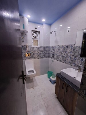 Attached Bathroom in 3 BHK Apartment at Dwarka – for Rent