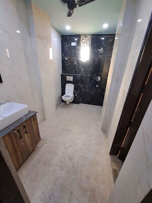 Bathroom in 3 BHK Apartment at Dwarka – for Rent