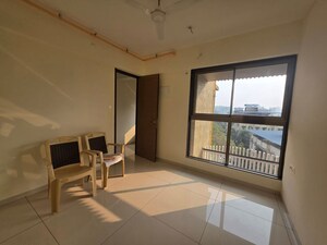 Living Room in 1.5 BHK Apartment at Chandak 34 Park Estate, Goregaon West – for Rent