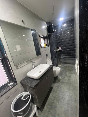 Bathroom in 4 BHK Villa at Thaltej – for Rent