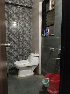 Bathroom in 2 BHK Apartment at Gobind Ganesh Imperia, Wakad – for Rent