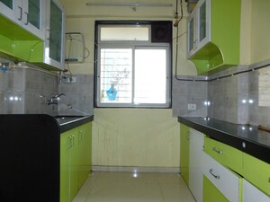 Kitchen in 1 BHK Apartment at Sharda Edifice Celestial, Bhandup West – for Sale