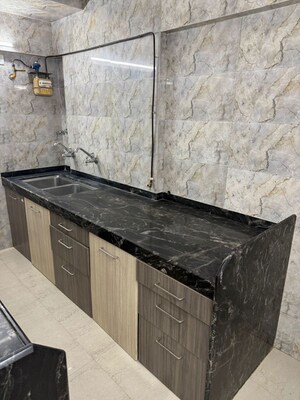 Kitchen in 1 BHK Apartment at Anita Apartment Kandivali, Kandivali East – for Rent