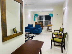 Living Room in 3 BHK Apartment at Mahaveer Ranches, Hosa Road – for Rent