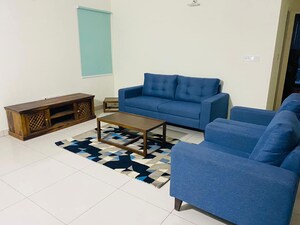 Living Room in 3 BHK Apartment at Mahaveer Ranches, Hosa Road – for Rent