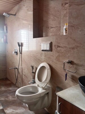 Bathroom in 2.5 BHK Apartment at Kemps Corner – for Sale