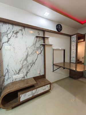 Living Room in 1 BHK Apartment at Unique Greens Ghodbunder Road, Ghodbunder Road – for Rent