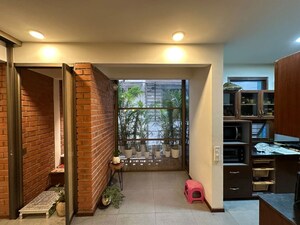 Living Room in 3 BHK Apartment at Geetanjili Indira, Indiranagar – for Rent