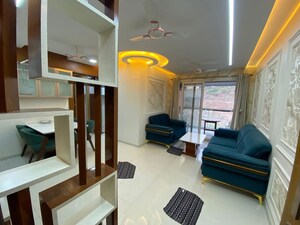 Living Room in 2 BHK Apartment at Moreshwar 19 East, Nerul – for Rent