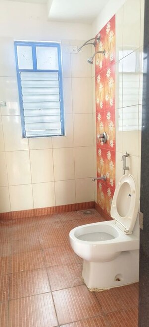 Bathroom in 2 BHK Apartment at Sargam CHS Nanded, Sinhagad Road – for Rent