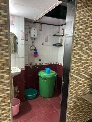Bathroom in 2 BHK Apartment at Shanti Gardens , Mira Road – for Sale
