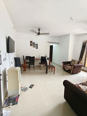 Living Room in 2 BHK Apartment at Cosmos Jewels, Ghodbunder Road – for Rent