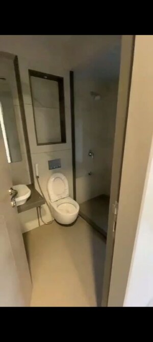 Bathroom in 3 BHK Apartment at Ghatkopar East – for Rent