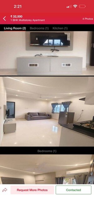 Furnished Amenities in 2 BHK Apartment at Vaishnavi Serene, Yelahanka – for Rent