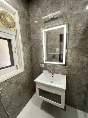 Bathroom in 3 BHK Apartment at Hauz Khas – for Rent