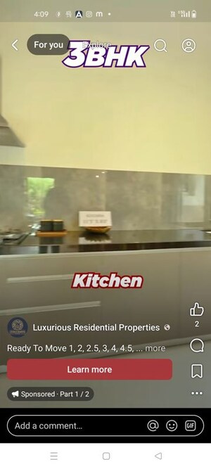 Furnished Amenities in 4 BHK Apartment at Om Pallacia, C-Scheme – for Rent