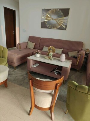 Living Room in 3 BHK Apartment at Lokhandwala Minerva Mahalaxmi, Mahalaxmi – for Rent