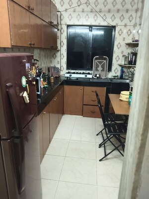 Kitchen in 1 BHK Apartment at Vile Parle East – for Rent