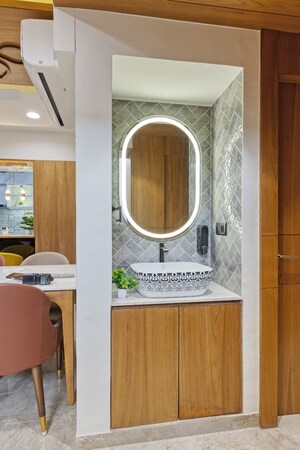 Living Room in 4 BHK Penthouse at Chamunda Nagar – for Sale