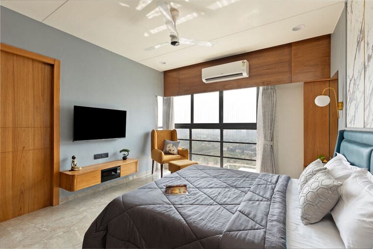 Bedroom, chamunda nagar 4 Bedroom 4100 Sq.Ft. Penthouse In Chamunda Nagar Ahmedabad 10227605