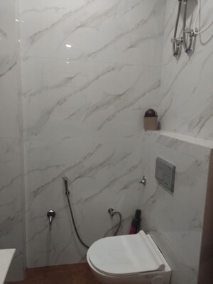 Bathroom in 3 BHK Builder Floor at Parklands, Sector 85 – for Rent