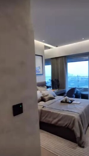 Bedroom in 3 BHK Apartment at Lokhandwala Minerva Mahalaxmi, Mahalaxmi – for Rent