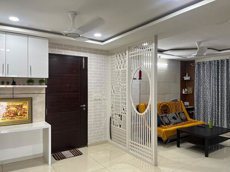 Living Room, marina-skies 2 Bedroom 1250 Sq.Ft. Apartment In Hi Tech City Hyderabad 10227647