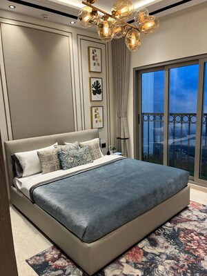 Bedroom in 4 BHK Penthouse at Lodha Bellagio, Powai – for Sale