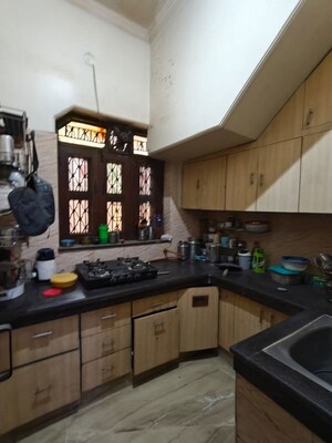 Kitchen in 2 BHK Builder Floor at Rajendra Nagar Sector 2 – for Sale