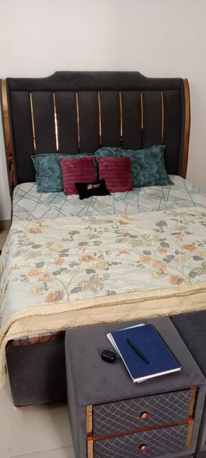 Bedroom in 3 BHK Apartment at JKG Palm Resort, Raj Nagar Extension – for Rent