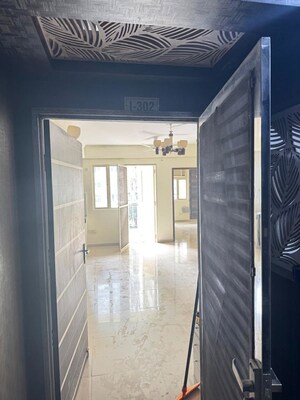 Building Lobby in 3 BHK Apartment at JKG Palm Resort, Raj Nagar Extension – for Rent