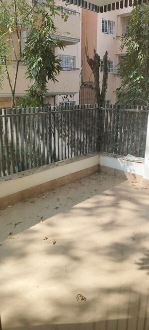 Balcony in 3 BHK Apartment at Richmond Premier, Richmond Road – for Rent