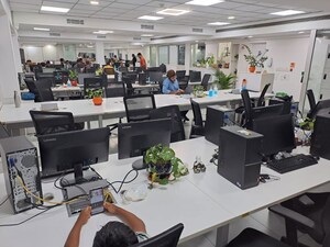 Team Area in  Office Space at SV Towers Koramangala, Koramangala – for Rent