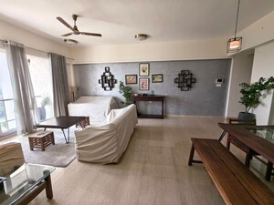Living Room in 3 BHK Apartment at Lodha Belmondo, Gahunje – for Sale