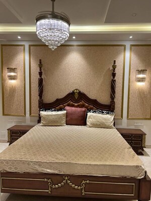 Bedroom in 3.5 BHK Apartment at Palace Orchard, Sadashiva Nagar – for Rent