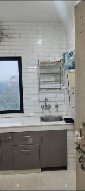 Kitchen in 1 RK Independent House at Sarita Vihar – for Rent
