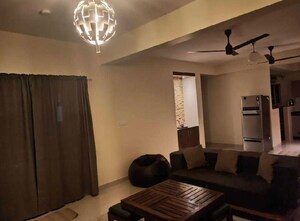 Living Room in 2 BHK Apartment at N R Windgates, Thanisandra Main Road – for Rent