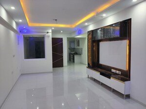 Living Room in 3 BHK Apartment at DS Max Skycity, Thanisandra – for Rent