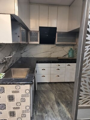 Kitchen in 3 BHK Builder Floor at Sector 15 Dwarka – for Rent