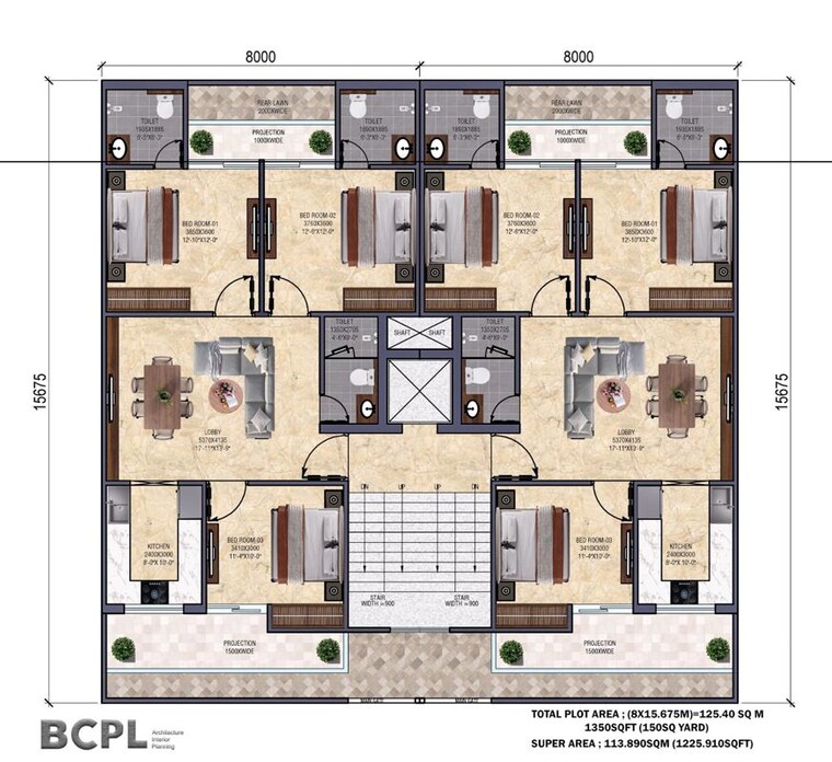 Master Plan, pirthla 3 Bedroom 150 Sq.Yd. Builder Floor In Pirthla Palwal 10227715