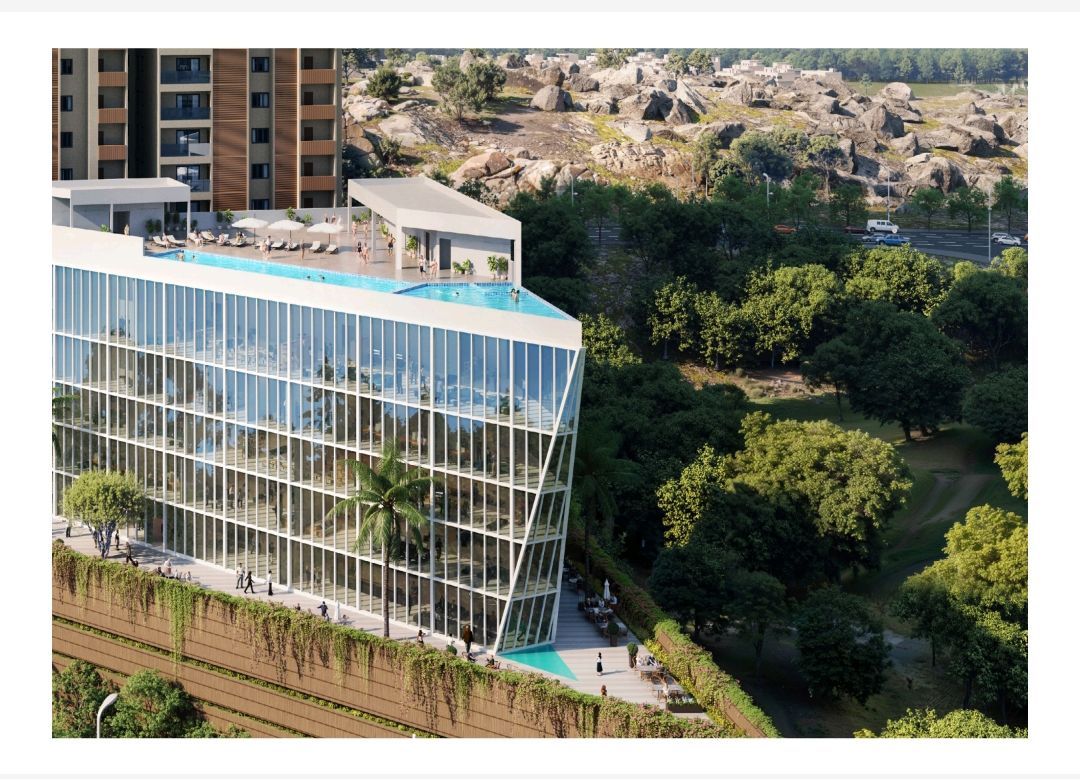 4 BHK + Pooja Room 3620 Sq.Ft. Apartment in Srias Iwa