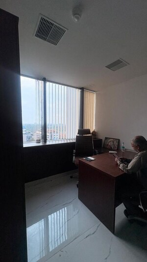 Team Area in  Office Space at Purvanchal Capital Tower, Vibhuti Khand – for Rent