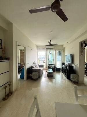 Living Room in 2.5 BHK Apartment at L&T Seawoods Residences Phase 2, Seawoods – for Rent